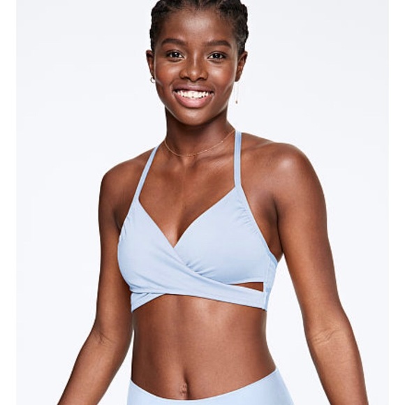 LOT OF 2 Victorias Secret Wrap Sports Bra Small - Picture 3 of 7